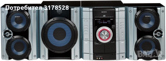 Система Sony MHC-RG444S, снимка 4 - Аудиосистеми - 52922783