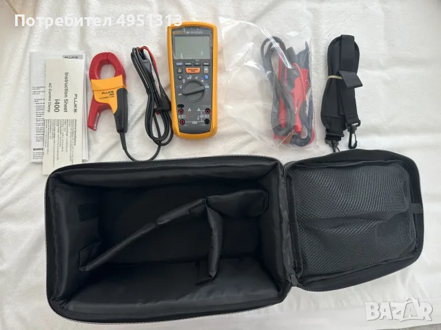 Fluke 1587 FC set, Fluke 179, Fluke 117/323 EUR set, vol, снимка 5 - Други инструменти - 56106491