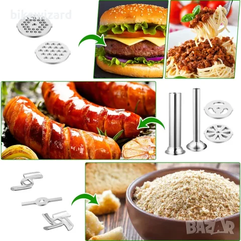 Аксесоар за месомелачка Kenwood Chef kMix Кухненски робот + приставки НОВО, снимка 5 - Кухненски роботи - 55824644