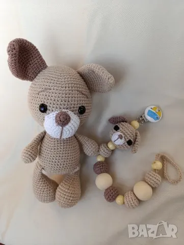 Плетени играчки -дрънкалки/ гризалки, снимка 5 - Плюшени играчки - 36519778