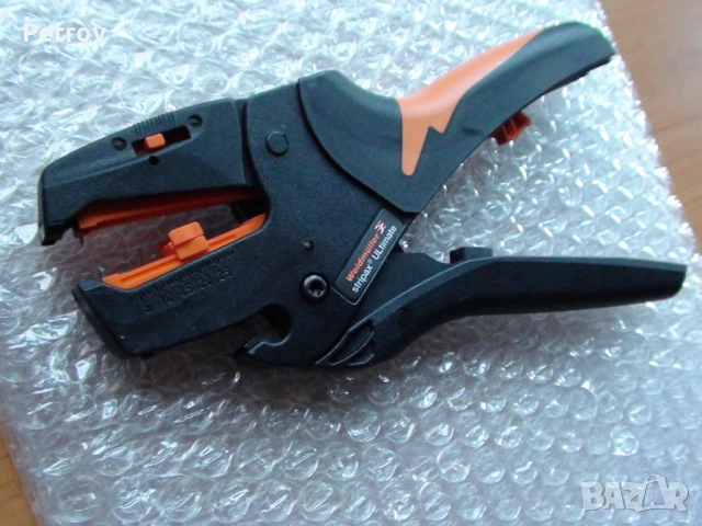 Weidmüller Stripax ULtimate - MADE IN GERMANY - ЧИСТО НОВИ ПРОФЕСИОНАЛНИ Автомат. Клещи 0,25 - 6 mm², снимка 6 - Клещи - 50955986