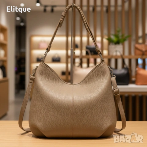 Елегантна дамска чанта от еко кожа – стил и практичност за всеки ден, снимка 3 - Чанти - 53266927