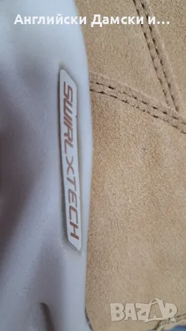 Английски дамски оригинални боти Skechers,естествена кожа , снимка 11 - Дамски боти - 48473298