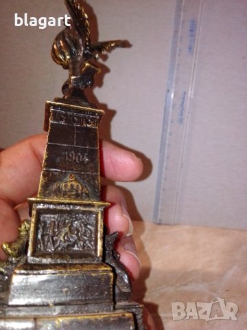 Бронз,пластика "Ангел на победите", снимка 3 - Антикварни и старинни предмети - 42822628