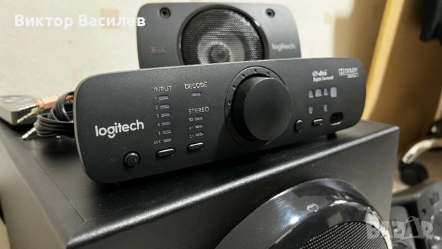 Logitech Z906 5.1, снимка 4 - Аудиосистеми - 53112500