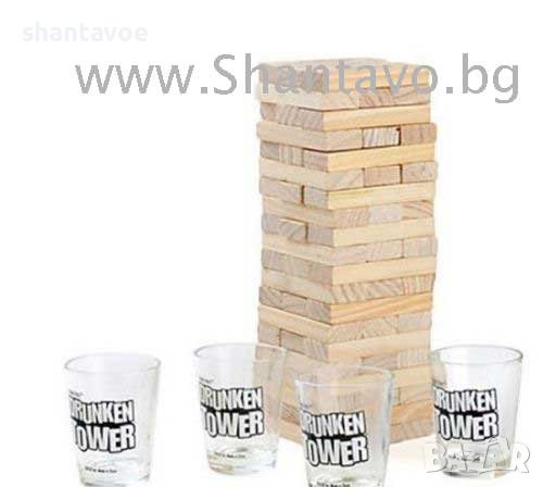 Забавна игра "Дървена кула за надпиване" - Дженга, снимка 4 - Настолни игри - 38002923