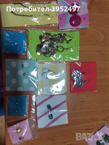 Накити обеци гривни, снимка 3 - Бижутерийни комплекти - 43950953