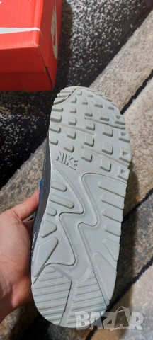 НОВИ! Оригинални маратонки Nike Air Max 90 grey 43 стелка 27.5см, снимка 5 - Спортни обувки - 49553024