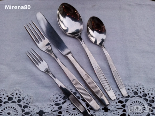 Прибори - Петко Денев - нови !, снимка 3 - Прибори за хранене, готвене и сервиране - 52641098