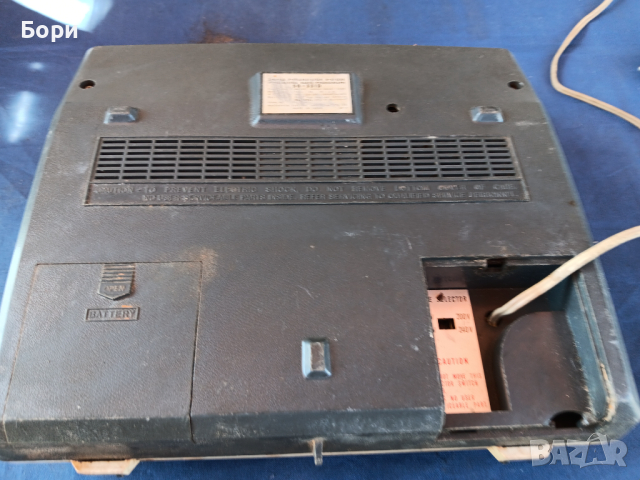 Грамофон-Радио NATIONAL  SG-551D, снимка 14 - Радиокасетофони, транзистори - 44926798