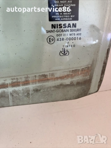 Стъкло за предна лява врата за Nissan Pathfinder (2009), снимка 2 - Части - 54343422