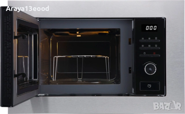 Микровълнова фурна с грил за вграждане Hanseatic AG820B3AT-P0CE40, 20 л, LED дисплей, снимка 4 - Микровълнови - 53910461