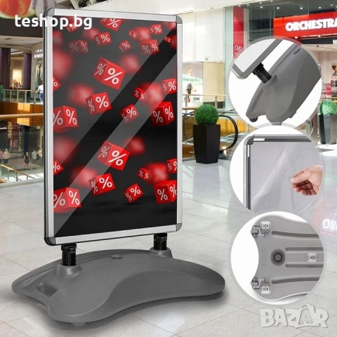 Рекламна стойка/рекламно табло 63,5 x 115,0 x 35,0 см