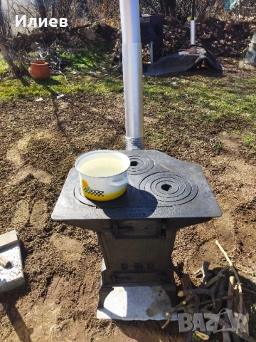 Чугунена печка, антика, уникат, снимка 9 - Антикварни и старинни предмети - 51829611