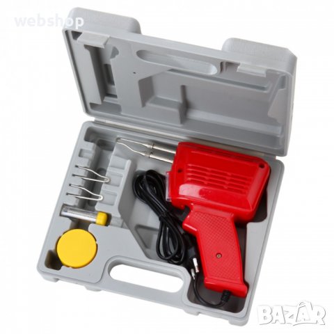 Индукционен Поялник KEMOT 220V 100W с кутия и консумативи, снимка 1