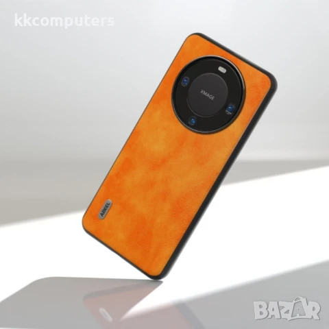 Huawei Mate 60 Pro Удароустойчив ABEEL Litchi Texture Калъф и Протектор, снимка 5 - Калъфи, кейсове - 50768679
