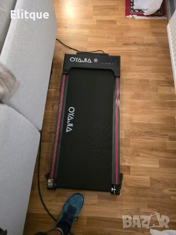 Компактна пътека за бягане с дистанционно , снимка 5 - Фитнес уреди - 52909007