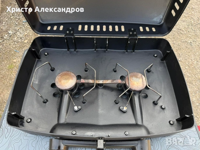 Газово барбекю Enders, корпус от лят алуминий, чугунени скари, тавичка за оттичане на мазнина, пиезо, снимка 4 - Барбекюта - 53942364