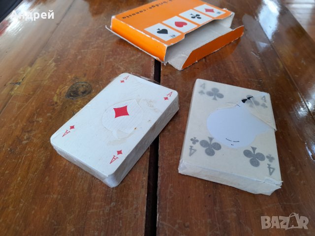 Стари карти за игра Coeur, снимка 3 - Други ценни предмети - 35141007
