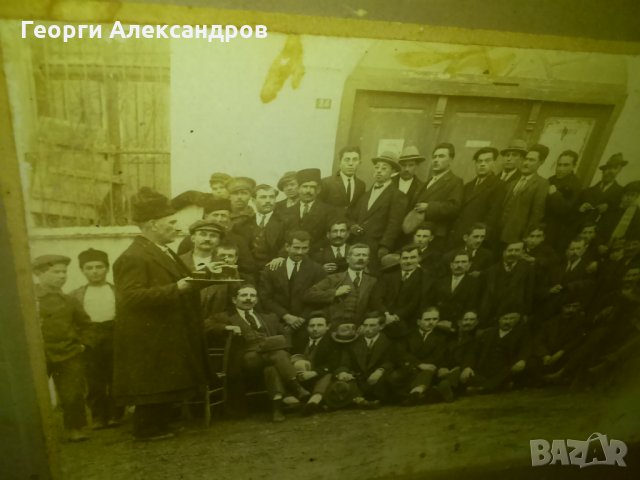 1 ЦАРСКА СНИМКА ГРАДСКИ ПЪРВЕНЦИ Стара СНИМКА ТВЪРД КАРТОН, снимка 3 - Колекции - 29922341