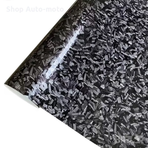 Фолио за облепяне на автомобил Automat– Тунинг визия и защита за вашата кола, 152см, Черен