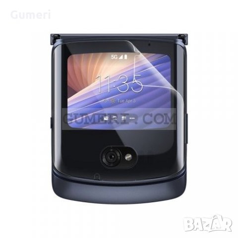 Motorola  Razr 5G Мек протектор хидрогел , снимка 4 - Фолия, протектори - 31498515