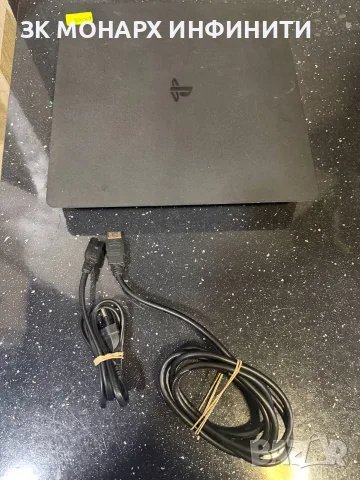 Конзола Sony Playstation 4 Slim / 500GB / + два джойстика / +HDMI и захранващ кабел, снимка 5 - PlayStation конзоли - 56203891