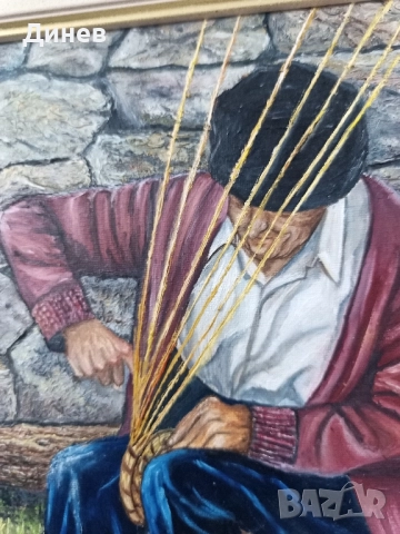 Маслена картина върху платно Испания P.Lozano масло, снимка 6 - Картини - 51695164