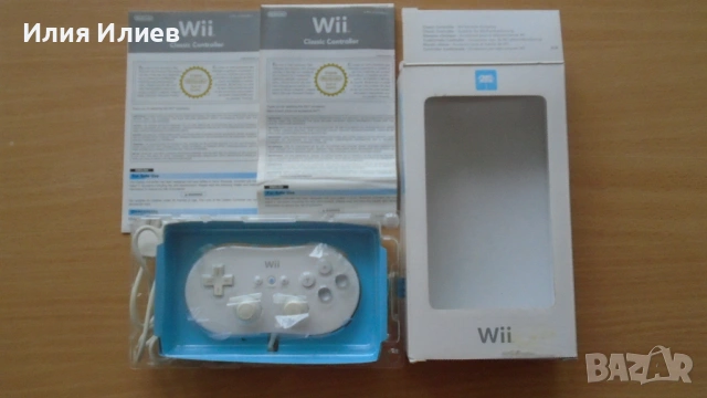 Nintendo Wii - Original Classic Gamepad Controller White RVL-005