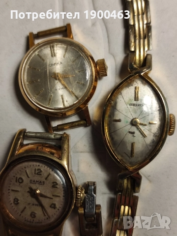 Seiko, Damas, Chaika.позлатени дамски., снимка 3 - Дамски - 51987475