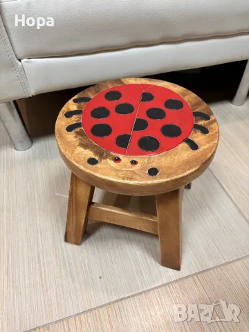 Столче /Табуретка от тиково дърво, снимка 7 - Декорация за дома - 35763318