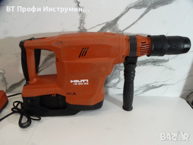 2023 - Hilti TE 60 - 22 / 2 x 12 Ah - Ударо пробивна машина, снимка 3 - Други инструменти - 44380706