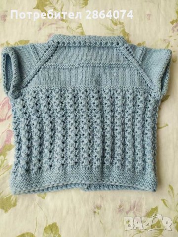 Бебешка жилетка , снимка 4 - Жилетки и елечета за бебе - 31093358