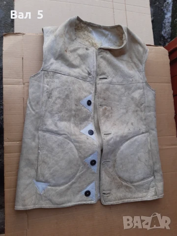 Военен кожен елек , елече Царство България , Втора свет в-на, снимка 2 - Антикварни и старинни предмети - 50818170