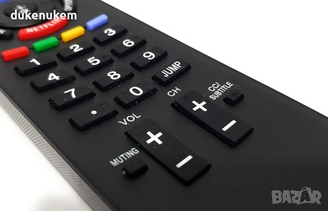 Универсално дистанционно за Smart TV / Bravia с Netflix, снимка 5 - Дистанционни - 53242182