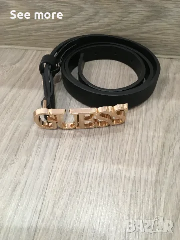 GUESS Uptown Chic / Lefia Logo-Script Belt дамски колан, снимка 8 - Колани - 55952022