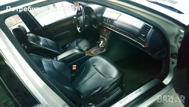 Продавам Мерцедес w 140 бензин газ, снимка 8 - Автомобили и джипове - 56418289