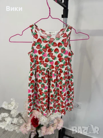 Рокля в 8 разцветки 2-4г детска рокля , снимка 14 - Детски рокли и поли - 50737992