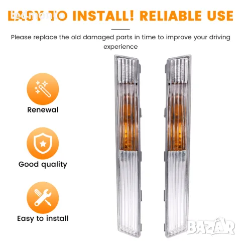 Мигачи за броня Пасат Б6 VW Passat B6 3C мигач броня пасат, снимка 4 - Части - 48851255