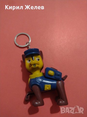 Ключодържател Пав патрул с фенер свети и издава звук пластмаса - 2861