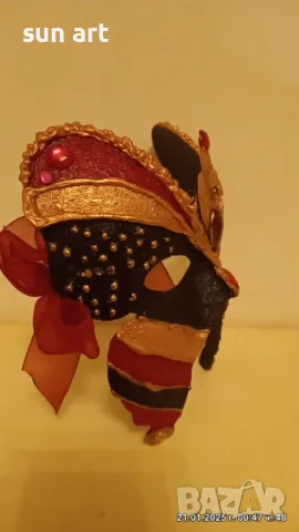 венецианска ,бална маска -Пеперуда, снимка 10 - Колекции - 48782496