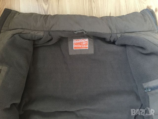 Мъжко зимно яке REEBOK оригинал, size XXL, много дебело и топло с вата и полар, свободен модел, снимка 9 - Якета - 30610981