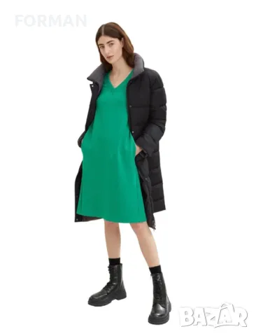 СТРАХОТНА зелена рокля, снимка 6 - Рокли - 49237562