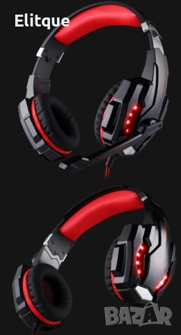 Интересни геймърски слушалки в два цвята KOTION EACH G9000 - EP8, снимка 3 - Друга електроника - 52819299