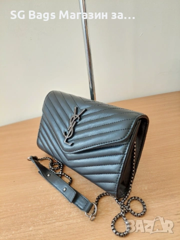 Ysl yves saint laurent дамска чанта през рамо лукс чанта  код 219, снимка 14 - Чанти - 43945983