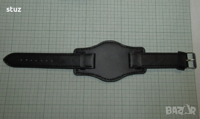 Кожени каишки за мъжки часовници, с подложка 