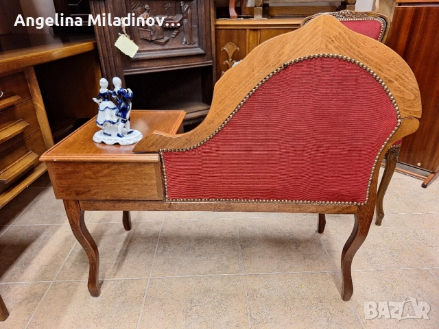 Винтидж телефонна пейка Луи XIV  , снимка 5 - Дивани и мека мебел - 51967027