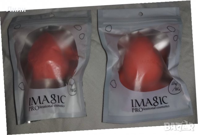 Комплект 2 броя гъби за грим тип beauty blender, снимка 2 - Декоративна козметика - 32153769