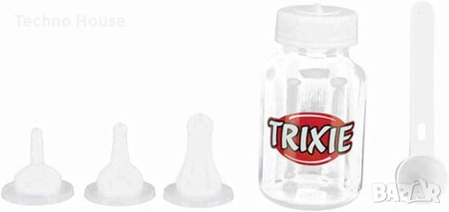 Комплект за хранене биберони с шише TRIXIE за кученца и котенца, снимка 2 - За кучета - 54253635