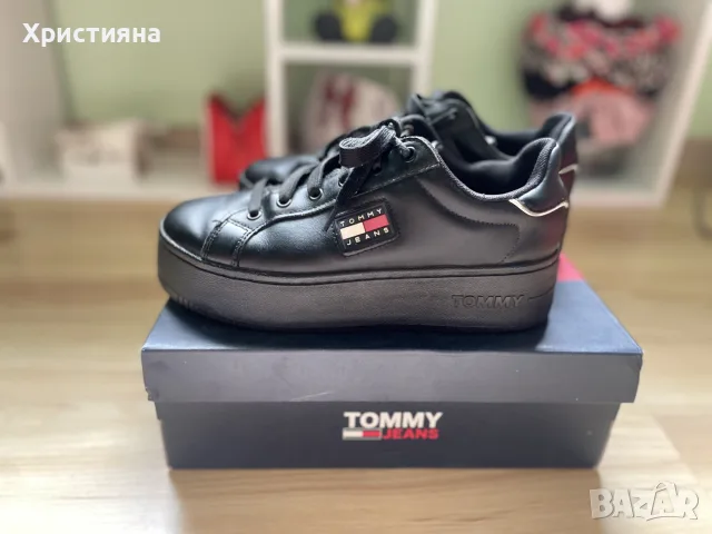 Дамски сникърси Tommy Jeans, снимка 5 - Маратонки - 56439949